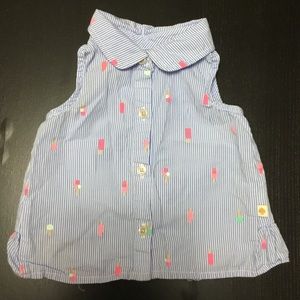 ❤️ 2/$20❤️ Kate Spade Baby Short-Sleeve Button Down Shirt